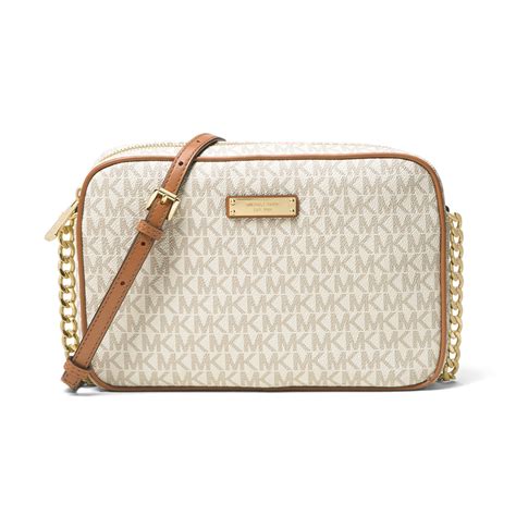 michael kors vanilla logo purse|michael kors vanilla crossbody bag.